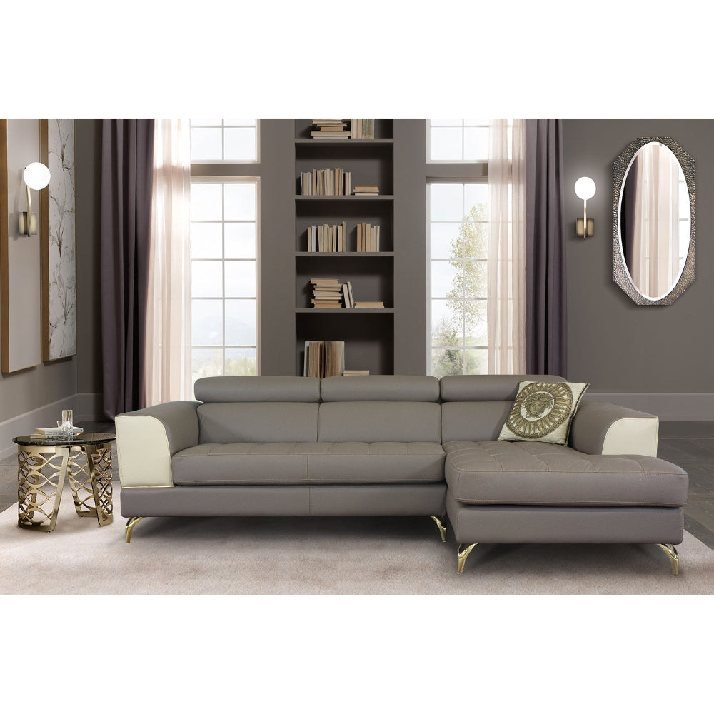 Canapé d'angle cuir Prestige