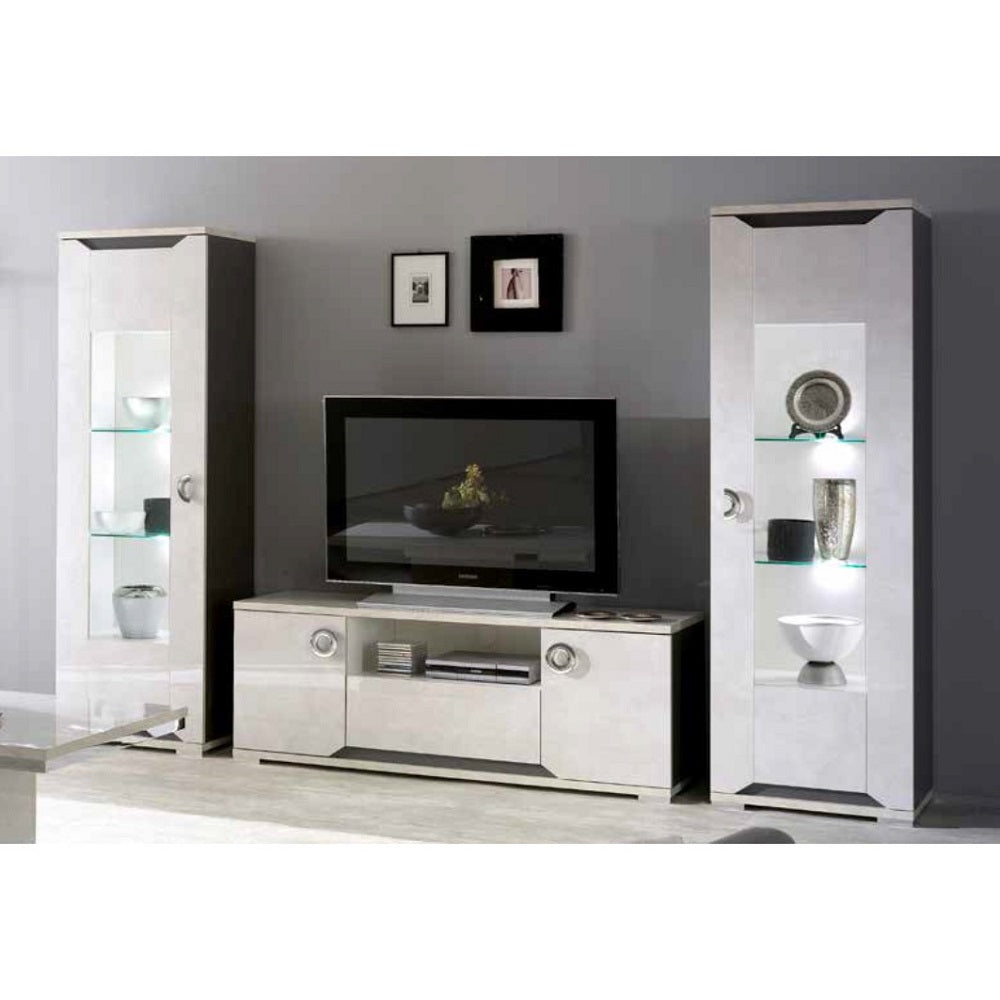 Meuble TV cheminée Mark – NKL MEUBLE WASSA: meubles italiens à prix discount